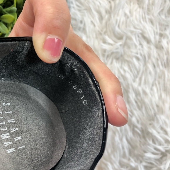 Stuart Weitzman Serina black patent pumps KK - Picture 8 of 9